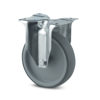 Ruota per carrelli non orientabile Tente, Ø 100mm, 80kg