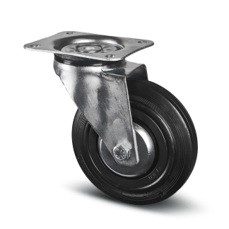 Ruota per carrelli orientabile Tente, Ø 160mm, 135kg