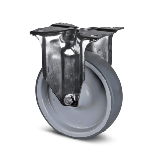 Ruota per carrelli non orientabile Tente, Ø 125mm, 100kg