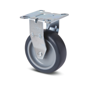 Ruota per carrelli non orientabile Tente, Ø 75mm, 60kg