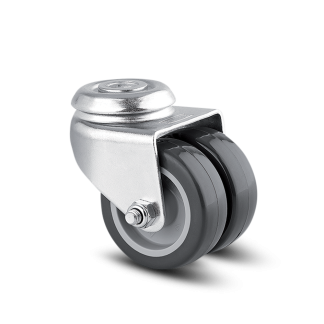 Ruota per carrelli orientabile Tente, Ø 75mm, 80kg