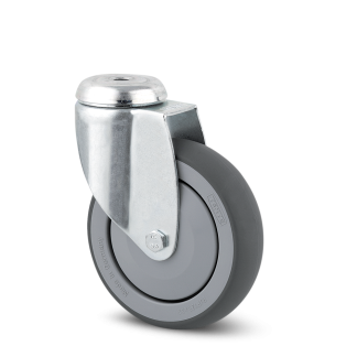 Ruota per carrelli orientabile Tente, Ø 100mm, 100kg