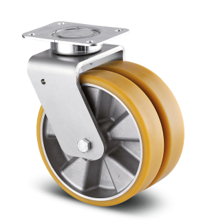 Ruota per carrelli orientabile Tente, Ø 200mm, 750kg