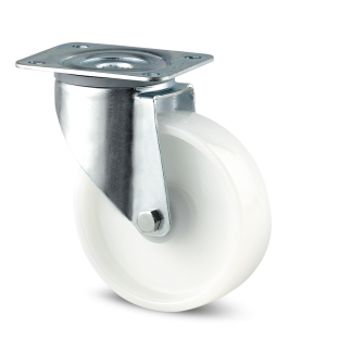 Ruota per carrelli orientabile Tente, Ø 80mm, 200kg