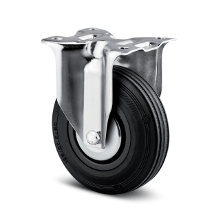 Ruota per carrelli non orientabile Tente, Ø 100mm, 75kg