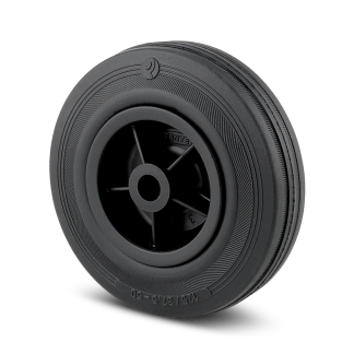 Ruota carrello Tente, in Polipropilene, Ø 125mm, carico 100kg