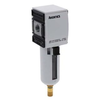 Filtro EMERSON – AVENTICS R412006010, filtrazione 5μm, portata max 2100L/min, attacco G 3/8, scarico Automatico
