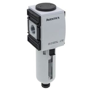 Filtro EMERSON – AVENTICS R412007028, filtrazione 5μm, portata max 900L/min, attacco G 1/2, scarico Automatico