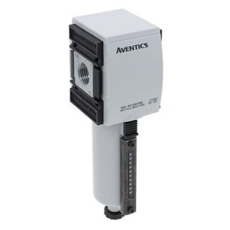 Filtro EMERSON – AVENTICS R412007090, portata max 3500L/min, attacco G 1/2, scarico Semi automatico