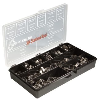 Fascetta stringitubo Jubilee (Clip a O) Jubilee, Ø 5 → 20mm, in Acciaio inox