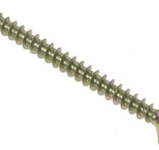 Vite per legno Svasata in Acciaio passivato giallo, zincato RS PRO 16mm, filettatura 3mm, guida Pozidriv