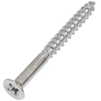 Vite per legno Svasata in Acciaio inox RS PRO 16mm, filettatura 3mm, guida Pozidriv