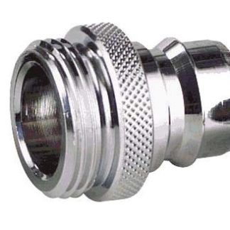 Portagomma Nito in Ottone cromato, Ø int. 3/4poll, 25 bar max