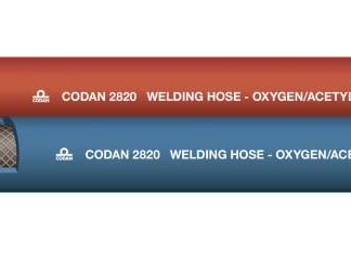 Tubo flessibile Blu, Rosso RS PRO in EPDM, Ø int. 9.5mm, L. 25m