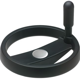 Volantino manuale Girevole Elesa Ø 160mm, in Polipropilene, foro da 14mm