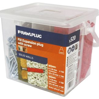 Tassello RawlPlug in Nylon/ acciaio, Ø fissaggio 6mm, L. 28mm