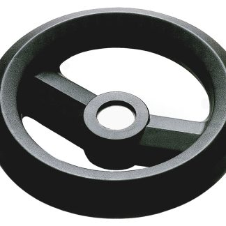 Volantino manuale RS PRO Ø 100mm, in Tecnopolimero rinforzato con fibra di vetro, foro da 12mm