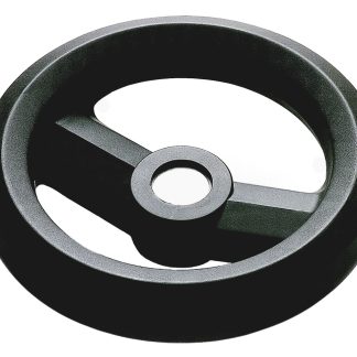 Volantino manuale RS PRO Ø 126mm, in Tecnopolimero rinforzato con fibra di vetro, foro da 12mm