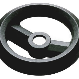 Volantino manuale RS PRO Ø 126mm, in Tecnopolimero rinforzato con fibra di vetro, foro da 14mm