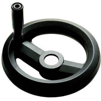 Volantino manuale Girevole RS PRO Ø 200mm, in Tecnopolimero rinforzato con fibra di vetro, foro da 20mm