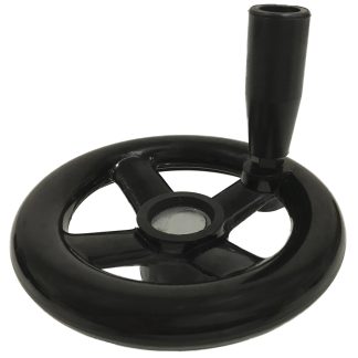 Volantino manuale Girevole RS PRO Ø 140mm, in Resine fenoliche, Rinforzato con fibra vegetale, foro da 28mm