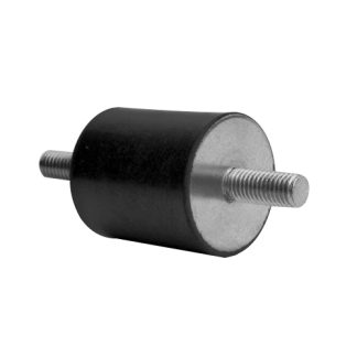 Supporto antivibrazione RS PRO in Gomma naturale, M8, Ø 20mm, H. 20mm