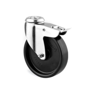 Ruota per carrelli orientabile con freno Tente in PP, Ø 75mm, 40kg