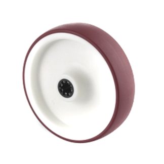 Ruota carrello Tente, tipo Poliuretano duro, in Poliuretano, Ø 160mm, carico 350kg