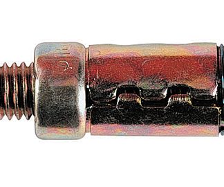 Bullone di ancoraggio schermato RS PRO in Acciaio zincato 8 Dia.mm, Ø foro di fissaggio 9mm, L 140mm