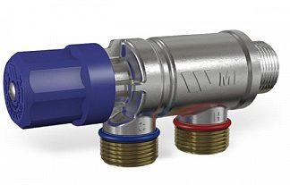 Valvola miscelatrice termostatica in Ottone Watts, 5 bar max, +30 → +60 °C, connessione 3/4 poll.