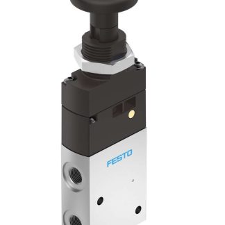 Valvola pneumatica a controllo manuale Festo, 3/2, con Pulsante, G 1/4