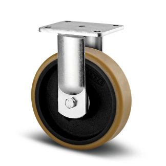 Ruota per carrelli non orientabile Tente in Poliuretano, Ø 100mm, 900kg