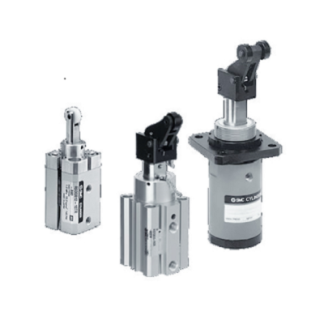 Cilindro pneumatico compatto SMC RSQ, Doppio effetto, foro da 32mm, corsa 20mm, 1 MPa max