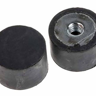 Supporto antivibrazione RS PRO in Acciaio inossidabile, M6, Ø 20mm, H. 15mm