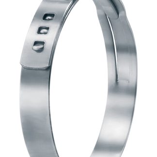 Fascetta stringitubo Jubilee (Clip a O continuo) Oetiker, Ø 9.8 → 12.3mm, in Acciaio inox