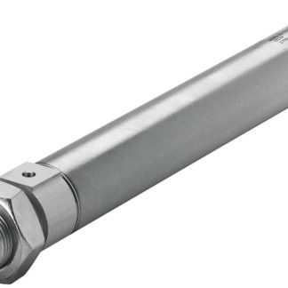 Cilindro pneumatico a stelo Festo ESNU 19258, Singolo effetto, foro da 10mm, corsa 25mm, M5, 10 bar max