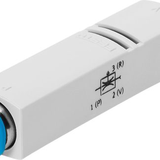 Pompa per vuoto Festo VN-10-M-I3-PQ2-VQ2, Ø ugello 0.95mm, pressione vuoto max 5.8bar, aspirazione max 28L/min,