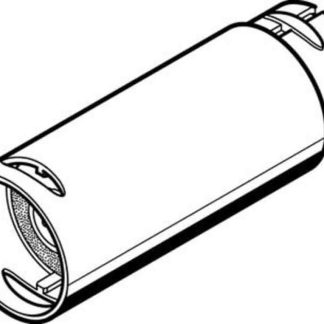 Silenziatore pneumatico Festo, serie UOMS, 8bar max, in POM