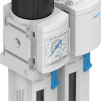 Gruppo FRL Festo MSB4-1/4-FRC7:J3M1, attacco G 1/4, scarico Manuale, filtrazione 5μm