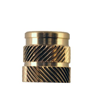 Inserto filettato in Ottone RS PRO, M6, Ø flangia 8.7mm, Ø foro di fissaggio 8mm