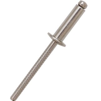 Rivetto Cieco RS PRO in Acciaio Inox, col. Grigio, Ø 4mm, L. 6mm