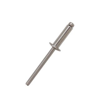 Rivetto Cieco RS PRO in Acciaio Inox, col. Grigio, Ø 3.2mm, L. 6mm