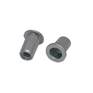 Inserto filettato Liscio RS PRO, M6, Ø foro di fissaggio 9mm