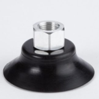 Ventosa Norgren M/58308/01, piastra piatta, Ø 40mm, forza di tenuta 86N, NBR