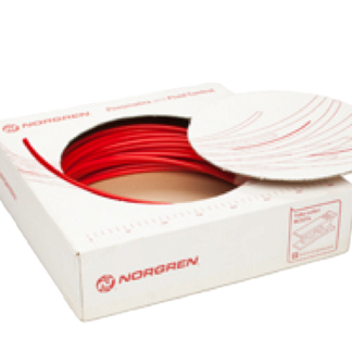 Tubo per aria compressa Norgren in Plastica, Ø int. 6mm, Ø est. 8mm, lungh. 25m, col. Rosso