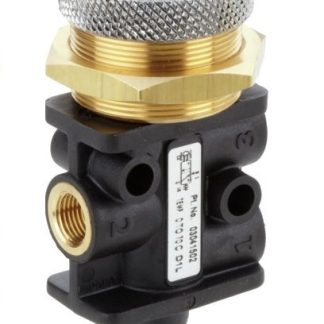 Valvola meccanica Norgren, 3/2, con Pulsante, G 1/8