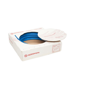 Tubo per aria compressa Norgren in Poliuretano, Ø int. 4mm, Ø est. 6mm, lungh. 25m, col. Blu