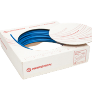 Tubo per aria compressa Norgren in Poliuretano, Ø int. 7mm, Ø est. 10mm, lungh. 25m, col. Blu