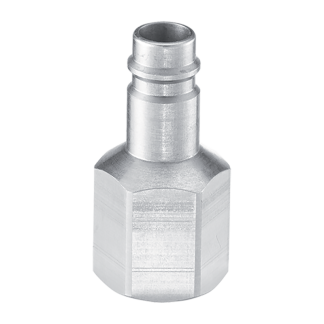 Connettore maschio per attacco rapido pneumatico PREVOST serie ERP 11, Filettato G 3/4 Femmina, in Acciaio trattato,
