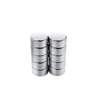 Magnete a disco RS PRO, Ø 8mm spesso 4mm, trazione 1.49kg